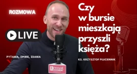Ks. Krzysztof Płuciennik, dyrektor szczecineckiej bursy. „Niczego nie robimy na kolanach”