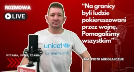 Morze Ukraińców na polskiej granicy. Czekali na pomoc, dostali ją
