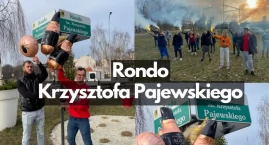 Pamiętają o mistrzu. Rondo Krzysztofa Pajewskiego - już jest