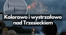 Pokaz szybowców na zakończenie Festiwalu Balonowego