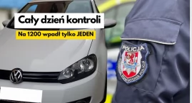 Tylko jeden przekroczył normę. Policja surowa dla nietrzeźwych kierowców