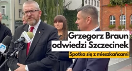 Grzegorz Braun też przyjedzie do Szczecinka. Kiedy?