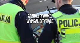 Przez wieś jechał jak autostradą