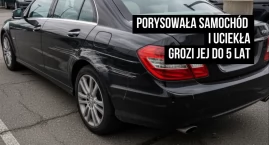 Zarysowany Mercedes, 20 tysięcy strat. Dzielnicowi z…