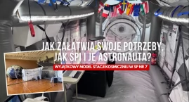 Jak sikają, to potem robią z tego wodę pitną. Loty w kosmos nie takie łatwe