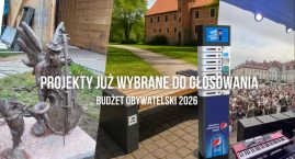 Oficjalnie: 25 projektów w Budżecie Obywatelskim. Od…