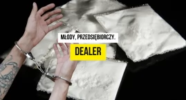 Młody dealer z Bornego. Wpadł z 500 porcjami narkotyków