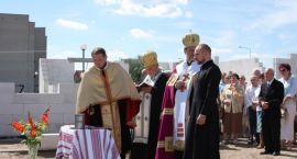  Poświęcenie kamienia węgielnego na budowie cerkwi greckokatolickiej 