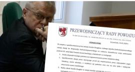 Przewodniczący Rady Powiatu zmieszany z błotem. Jaki był powód?
