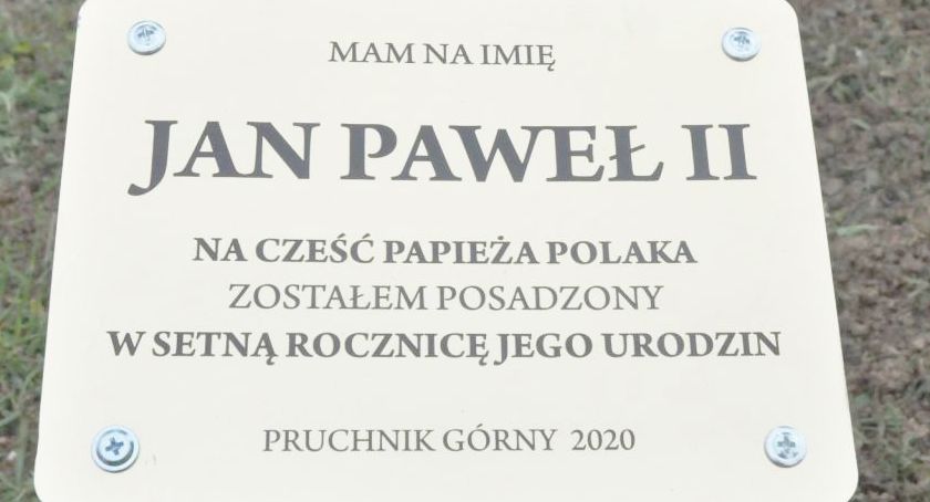  Upamiętnienia Jana Pawła II na terenie gminy Pruchnik 