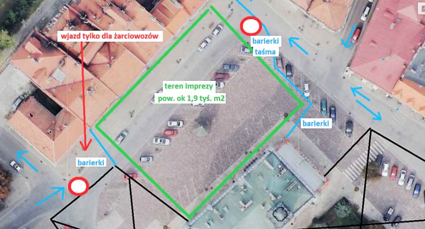 Zmiana organizacji ruchu na Rynku w związku ze zlotem foodtrucków 