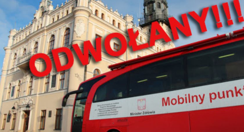 Wizyta krwiobusa odwołana