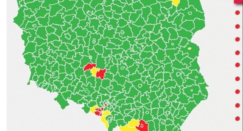 Od jutra powiat jarosławski nie będzie już w żółtej strefie