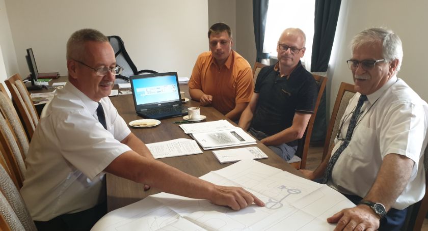 Rozmawiali o rozbudowie oczyszczalni ścieków