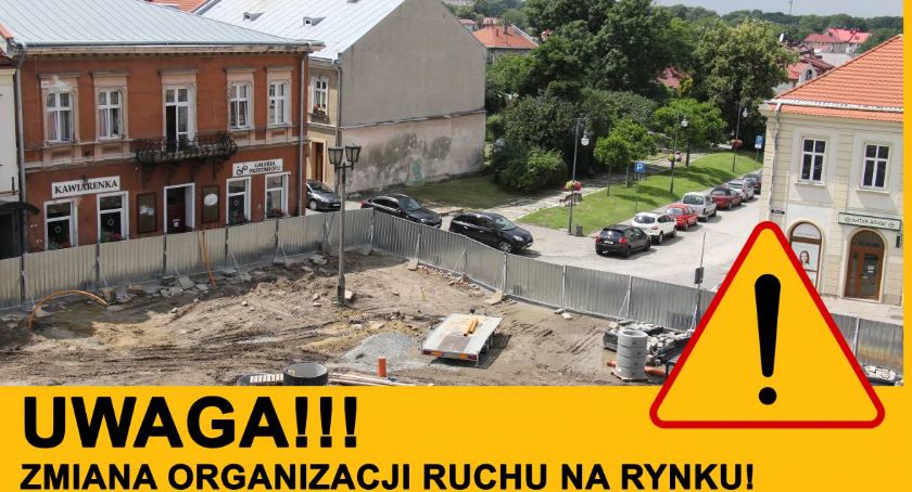 Uwaga! Zmiana organizacji ruchu na Rynku