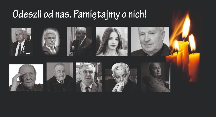 Odeszli od nas - pamiętajmy o nich