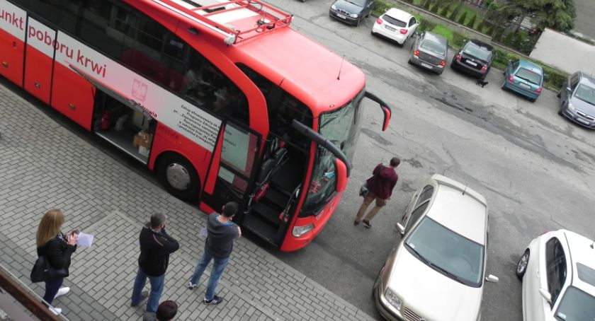 Listopadowa wizyta krwiobusa 