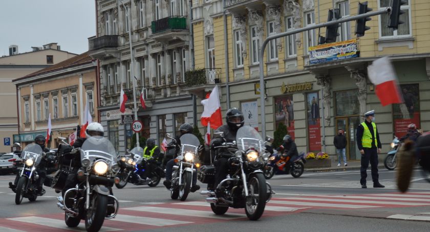 Motocykliści uczcili Święto Niepodległości