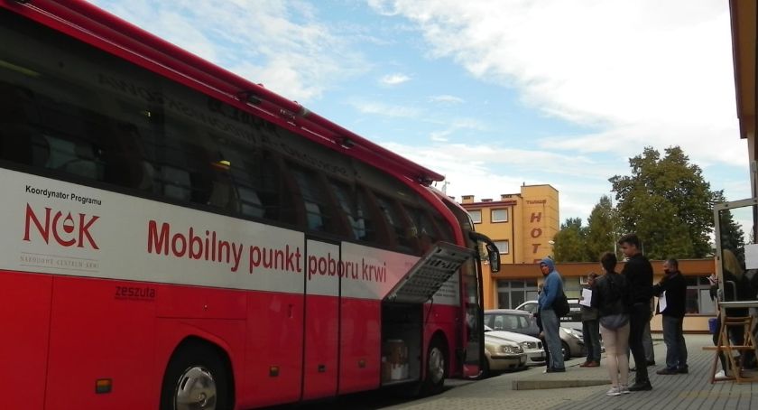 Listopadowa wizyta krwiobusa