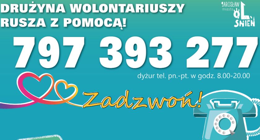 Drużyna wolontariuszy rozpoczyna działalność 