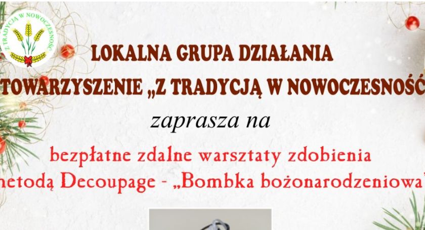 Warsztaty Decoupage 