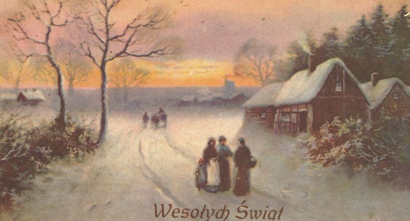 Dawne kartki bożonarodzeniowe w zbiorach Muzeum w Jarosławiu 