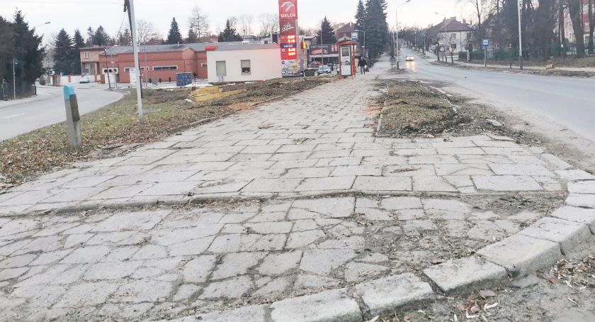  Przebudowa ulicy Kraszewskiego startuje ponownie. Usunięto drzewa w miejscu przyszłego ronda