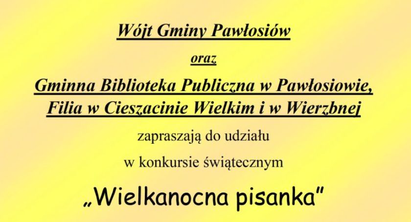  Konkurs „Wielkanocna pisanka”