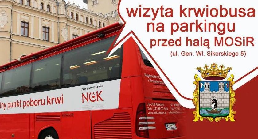 Krwiobus zaprasza w najbliższy wtorek (4 maja) 
