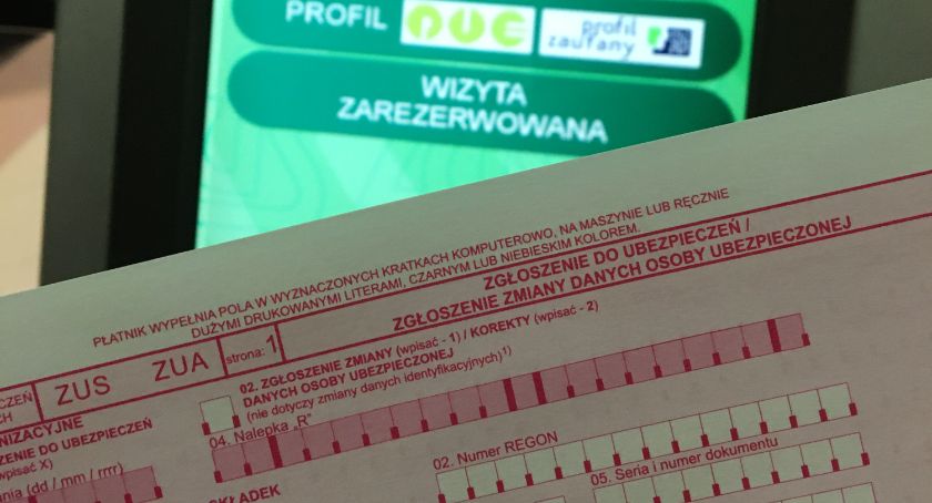 Zmiany w formularzach ZUS 