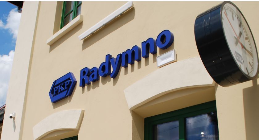 Dworzec kolejowy w Radymnie otwarty po remoncie