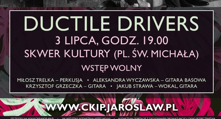 Jarosławski zespół Ductile Drivers z cyklu Letnie Muzykowanie
