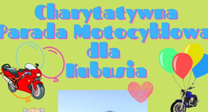 Motocykliści dla Kubusia Bieniasza! Już w sobotę zabawa na Rynku i bajeczna parada motocyklowa przez miasto 