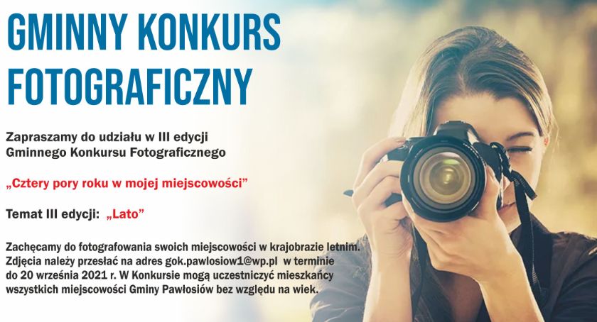 Konkurs fotograficzny dla mieszkańców