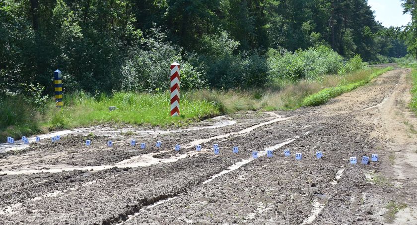 Granicę przekroczyli na kolanach 