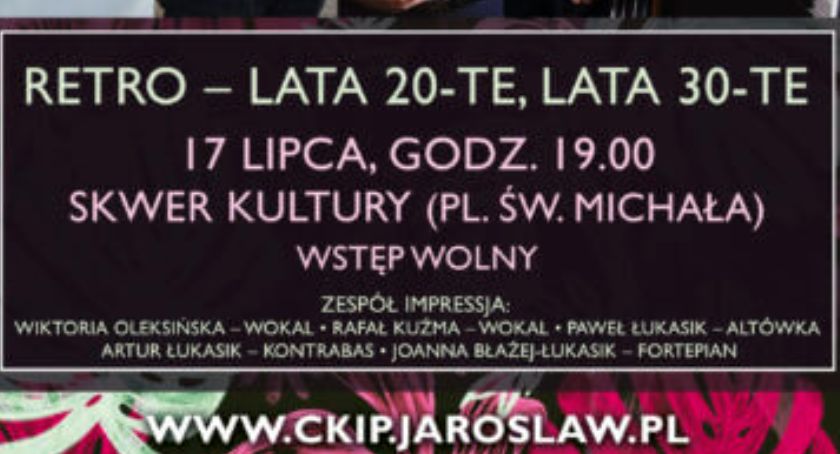 Letnie muzykowanie – RETRO – lata 20-te, lata 30-te