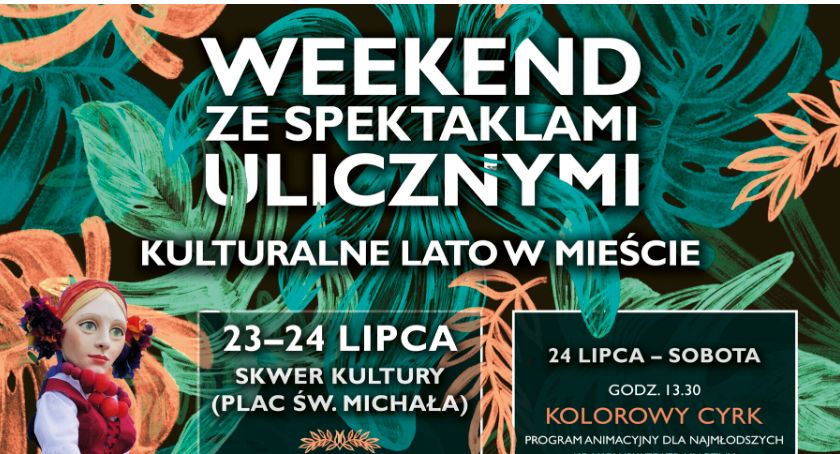 Weekend ze spektaklami ulicznymi: w piątek spektakl Kamienny krakowskiego teatru ulicznego
