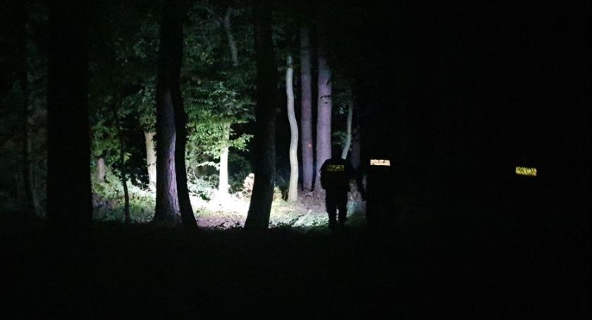 Nocne poszukiwania w lasach zakończyły się szczęśliwie 