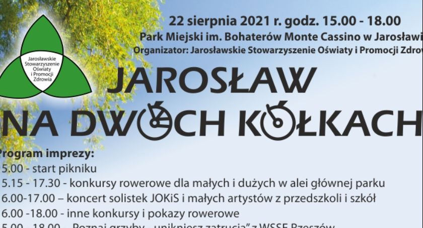 Piknik „Jarosław na dwóch kółkach” 