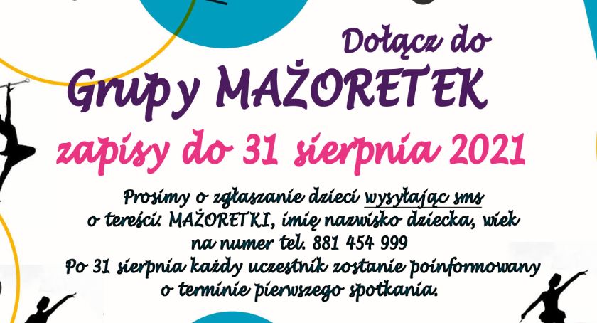 Dołącz do grupy mażoretek 