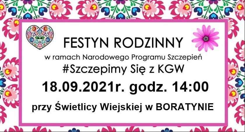 Festyn rodzinny w ramach Narodowego programu szczepień #SzczepimysięzKGW