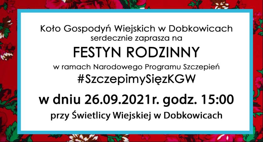 Festyn Rodzinny w ramach Narodowego Programu Szczepień #SzczepimySięzKGW