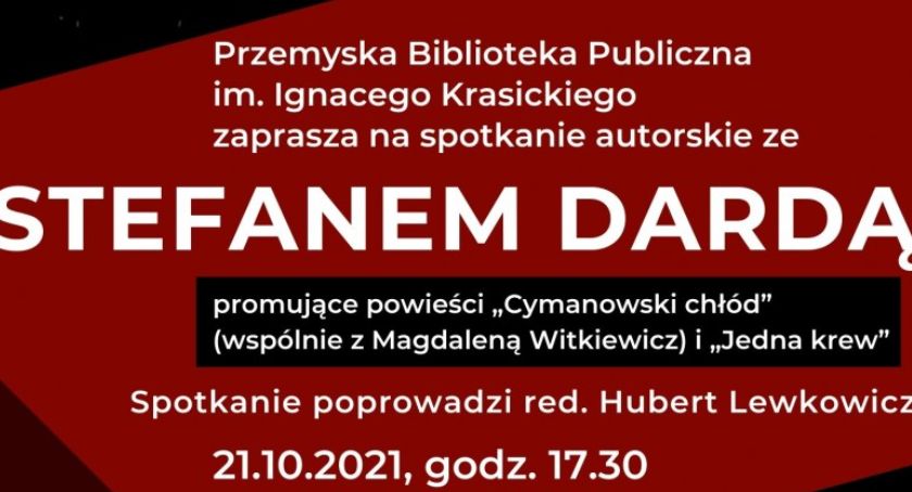 Spotkanie autorskie ze Stefanem Dardą