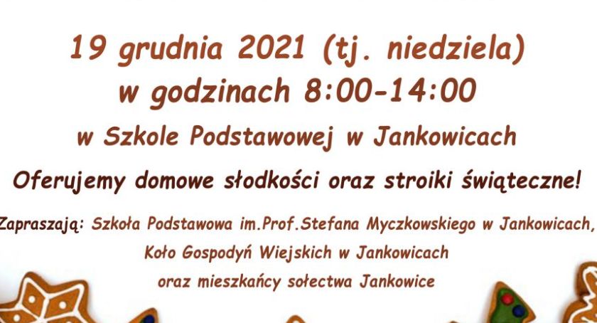 Charytatywny kiermasz świąteczny dla Kacperka
