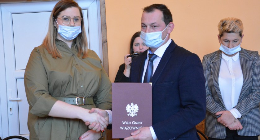 Krzysztof Strent, nowy wójt gminy Wiązownica złożył dziś ślubowanie