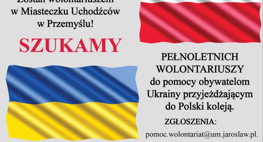 Miasto szuka wolontariuszy i uruchamia punkty informacyjne 
