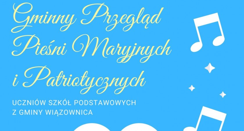 Gminy Przegląd Pieśni Maryjnych i Patriotycznych w Wiązownicy