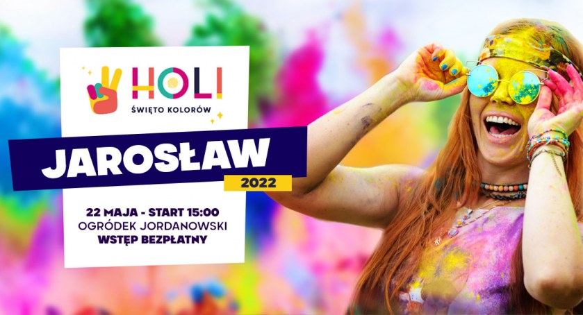 Holi, Święto Kolorów w Ogródku Jordanowskim