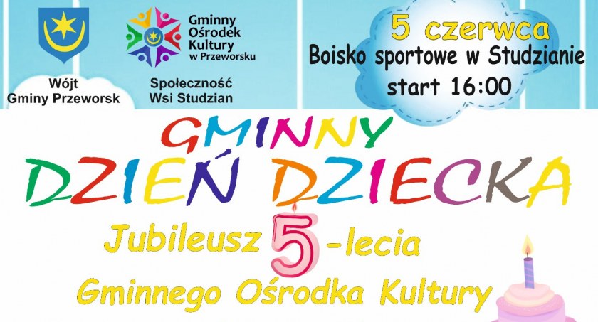 Dzień Dziecka w gminie Przeworsk i jubileusz 5-lecia gminnego Ośrodka Kultury