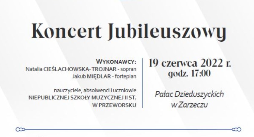 Koncert Jubileuszowy Przeworskiego Towarzystwa Muzycznego i Niepublicznej Szkoły Muzycznej II Stopnia w Przeworsku 
